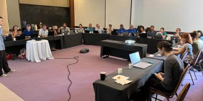workshop group in french polynesia