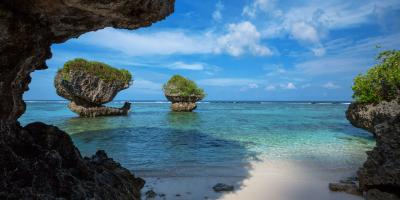 Guam coastline